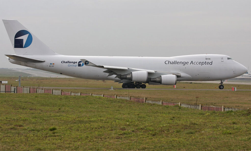 Challenge Airlines Boeing 747-400